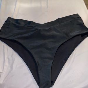 Black bikini bottom
